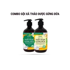 dầu gội thảo dược gừng dừa