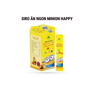 siro ăn ngon minion happy
