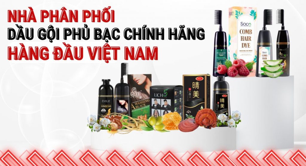 nhà phân phối dầu gội phủ bạc