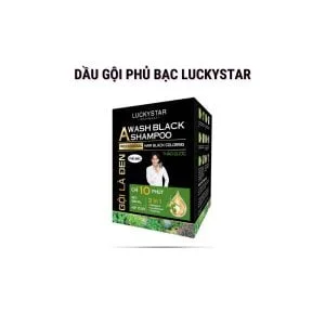 dầu gội phủ bạc luckystar