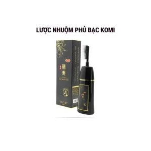 lược nhuộm phủ bạc komi