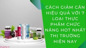 cách giảm cân hiệu quả