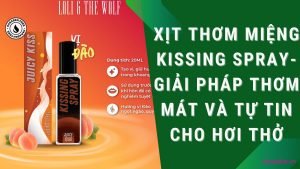 xịt thơm miệng Kissing Spray