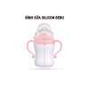 bình sữa silicon, bình silicon cho bé