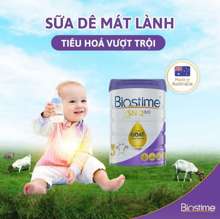 Sữa Dê Biostime Sn2 Bio Plus Ultra Goat 800g - shopshe.vn