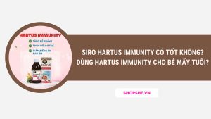 siro hartus immunity có tốt không, hartus immunity cho bé mấy tuổi