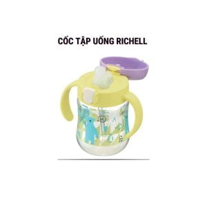 cốc tập uống richell, cốc tập hút richell
