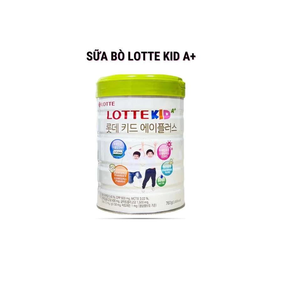 Sữa Bò Lotte Kid