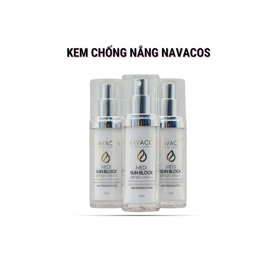 Kem chống nắng Navacos