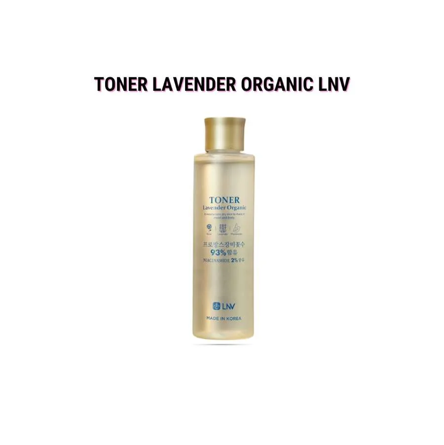 Nước Hoa Hồng Toner Lavender Organic LNV