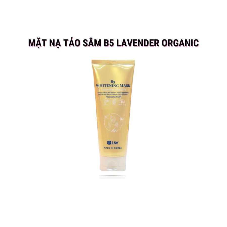 Mặt Nạ Tảo Sâm B5 Lavender Organic