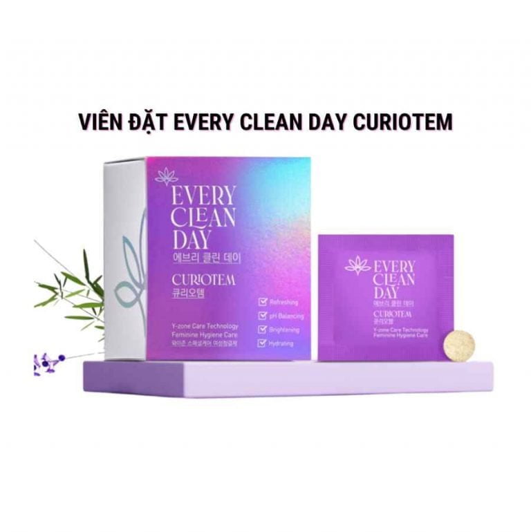 Viên Đặt Phụ Khoa Every Clean Day Curiotem - shopshe.vn