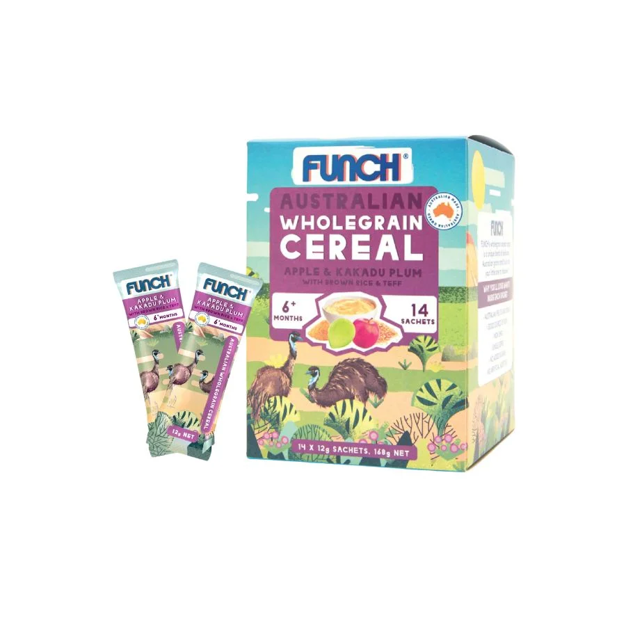 Bột Ngũ Cốc Ăn Dặm Vị Táo, Mận Kakadu