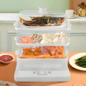 Nồi Hấp Hơi Nước Mishio MK384