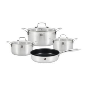 Bộ Nồi Chảo Inox 4 Món SmartChoice